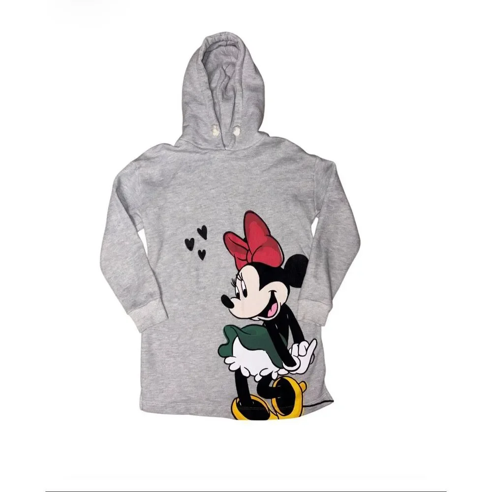 Zara x Disney Hoodie Sweatshirt Dress